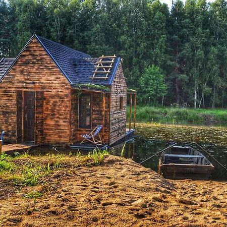 Heather Hut, Off-Grid Cottage On A Pond+2 Ha Darzkowo Екстер'єр фото