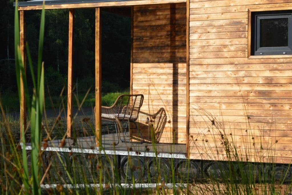 Heather Hut, Off-Grid Cottage On A Pond+2 Ha Darzkowo Екстер'єр фото